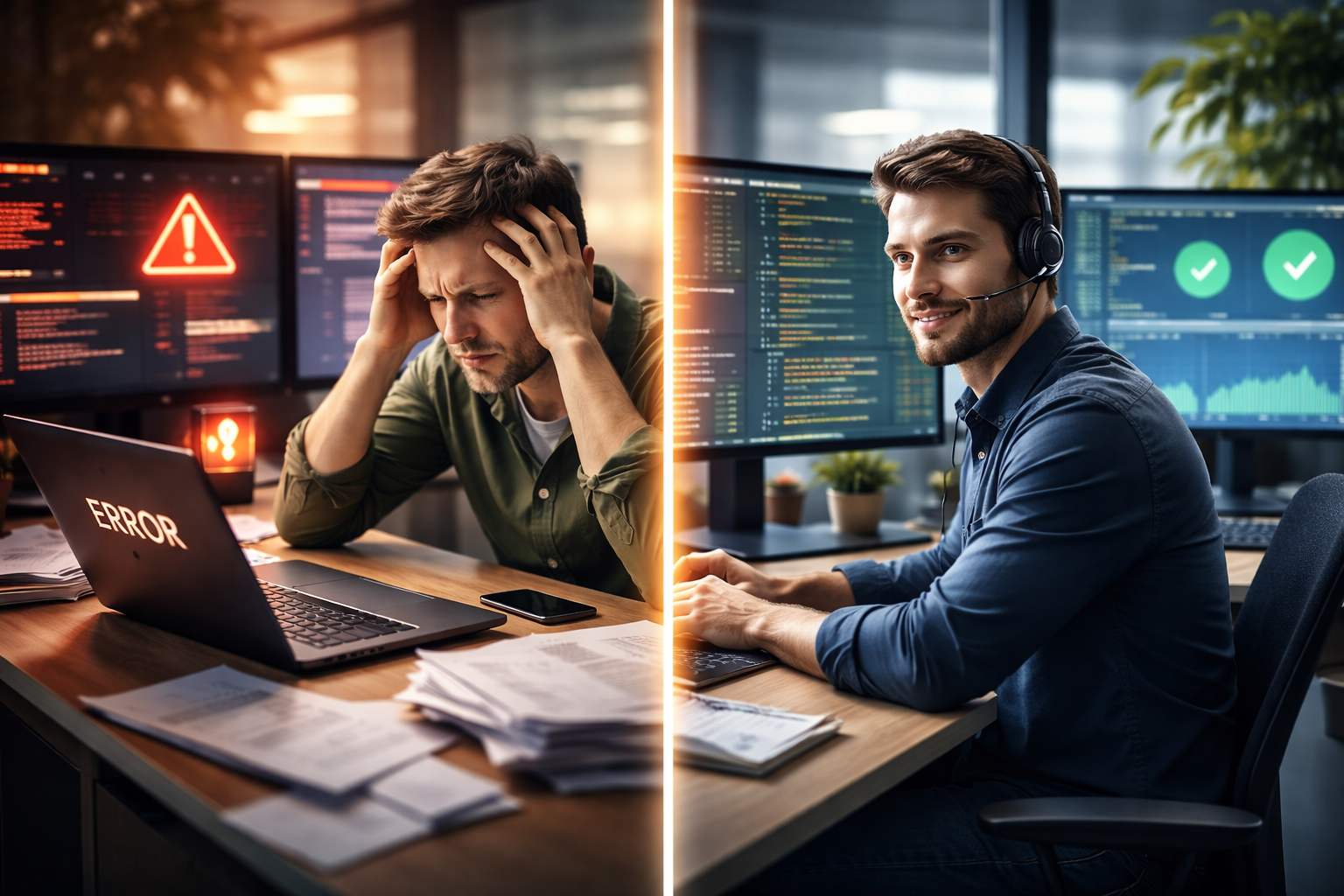 Die IT ist wieder kaputt – und erreichen tue ich keinen!